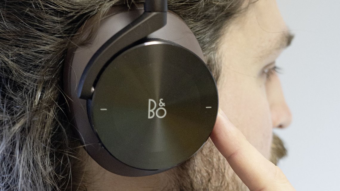 Vergleichstest Bluetooth-Kopfhörer – Steuerung B&O