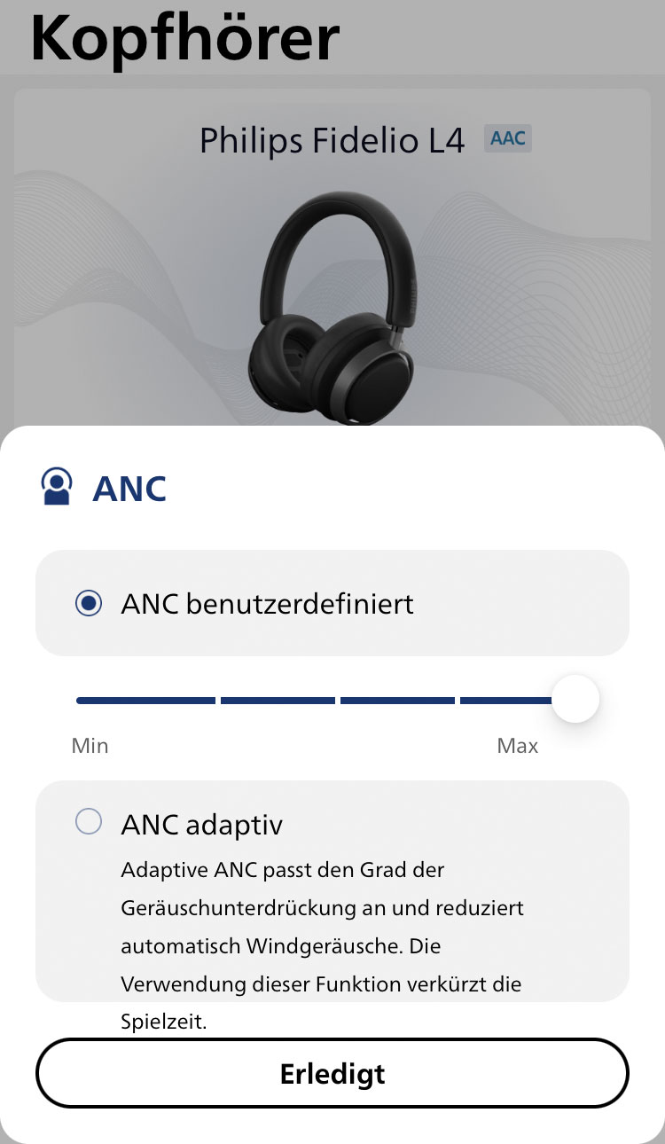 Vergleichstest Bluetooth-Kopfhörer – App Philips