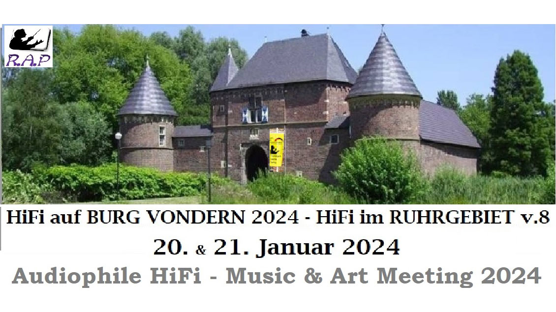 HiFi auf Burg Vondern 2024 (Bild: RAP – Hifi auf dem Gutshof)