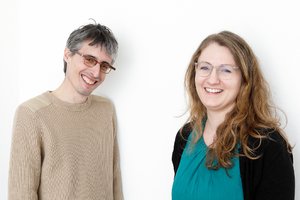 Ira Givol und Melanie Froehly vom Fest für Alte Musik Köln. Bild: Sonja Werner 