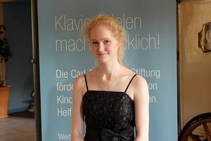 Preisträgerin in der Altersgruppe IV (16 und 17 Jahre): Hanna Schwalbe. Foto: Carl Bechstein Wettbewerb 