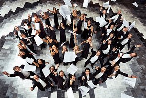 Der Chor des Bayerischen Rundfunks wird 70 und tritt in Baden-Baden auf. Foto: Johannes Rodach/BR