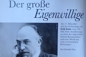 FONO FORUM, Ausgabe Mai 2016: Zehn CD-Tipps zu Erik Satie.
