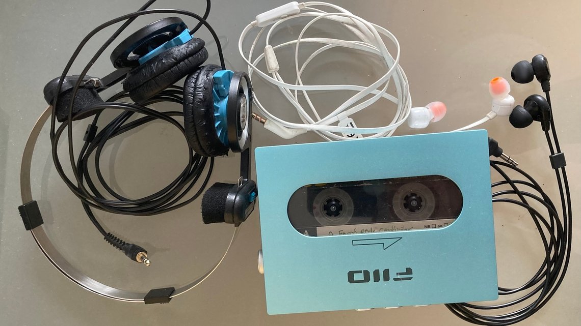 FiiO CP13 mit Test-Kopfhörern