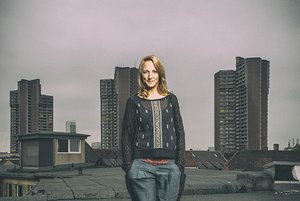 Alexandra Lehmler, Trägerin des Deutschen Kompositionspreises 2018 der IG Jazz Rhein-Neckar. Foto: Felix Groteloh