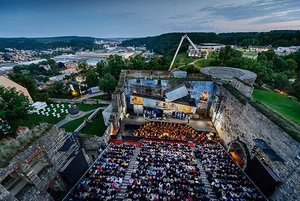 Kulisse der Opernfestspiele Heidenheim. Foto: Oliver Vogel