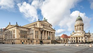 Bald 200 Jahre Musikgeschichte: das Konzerthaus am Gendarmenmarkt in Berlin. Bild: Felix Löchner