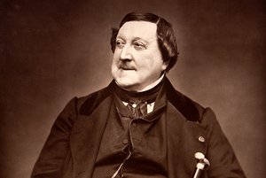 Gioachino Rossini, Fotografie von Étienne Carjat