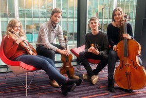Barbican Quartet. Foto: Hochschule für Musik Weimar