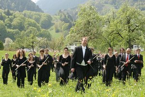 Eine Fülle von Zwischentönen mit dem sinfonischen Blasorchester Vorarlberg. Foto: SBV/Monforter Zwischentöne 