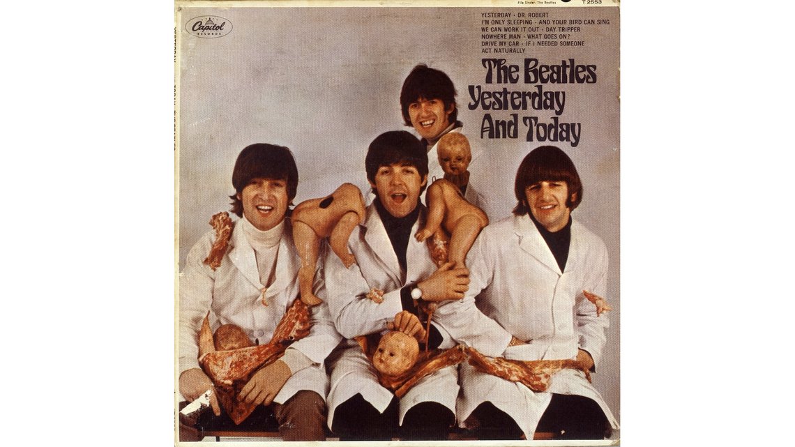Cover Beatles-Album "Yesterday And Today"