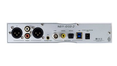 Der neue iFi Neo iDSD 2 von hinten