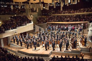 Auch die Berliner Philharmoniker erhalten Geld vom Steuerzahler - bisher vom Land Berlin. Foto: Monika Rittershaus