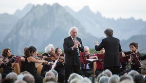 Feine Klänge am Nebelhorn beim Oberstdorfer Musiksommer. Bild: Dirk Roth