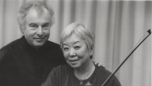 Andras Schiff und seine Frau, die Geigerin Yuuko Shiokawa. Bild: Barbara Klemm