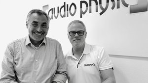 Thomas Saheicha (l.) löst Wolfgang Lücke (r.) als Geschäftsführer bei Audio Physic ab.