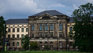 Die Hochschule Carl Maria von Weber in Dresden. Bild: Marius Leicht