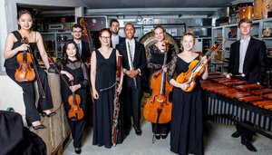  Die aktuellen Mitglieder der Akademie des hr-Sinfonieorchesters. Bild: hr/Sascha Rheker 
