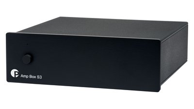 Die Mini-Endstufe Amp Box S3 von Pro-Ject ist auch in Schwarz erhältlich