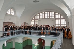 Die Thüringen Philharmonie Gotha-Eisenach im Stadt-Bad Gotha. Foto: Thomas Wolf