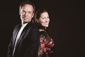 Benjamin Schmid und Ariane Haering. Foto: Lienbacher