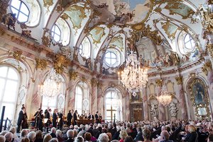 Konzertsaal für Mozart: der Kaisersaal der Würzburger Residenz. Foto: Schmelz Fotodesign
