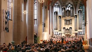 Konzertsaal Ulrichskirche in Halle. Bild: Thomas Ziegler