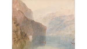 Coverfoto Festival Zaubersee 2020 (© Joseph Mallord William Turner, 1775–1851, Tell's Chapel, Lake Lucerne, 1841, Yale Center for British Art, Paul Mellon Collection)