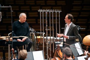Berliner Philharmoniker verleihen Ehrenmitgliedschaft an Zubin Mehta. Foto: Monika Rittershaus
