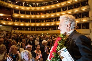Plácido Domingo beim Gala-Konzert. Foto:  Wiener Staatsoper GmbH / Ashley Taylor