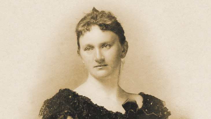 Komponistin Luise Greger im Jahr 1899. Bildquelle: Kasseler Kulturforum