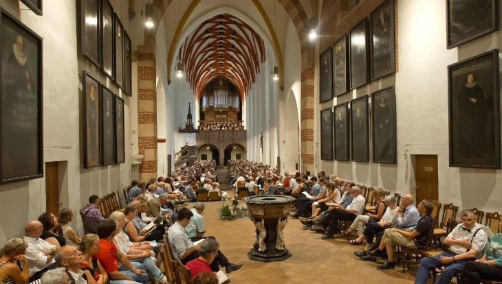 Konzert beim Bachfest Leipzig in der Thomaskirche. Bild: Gert Mothes