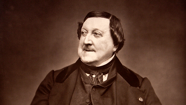 Gioacchino Rossini im Jahr 1865. Bild: Étienne Carjat