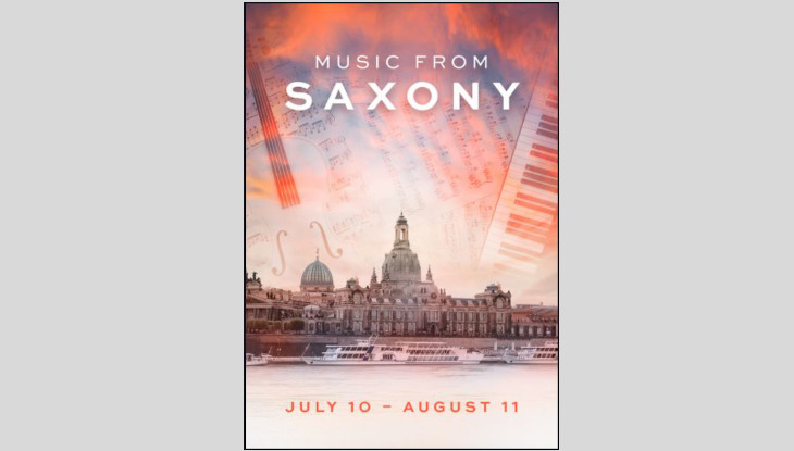 Poster der Streaming-Reihe Music from Saxony.
