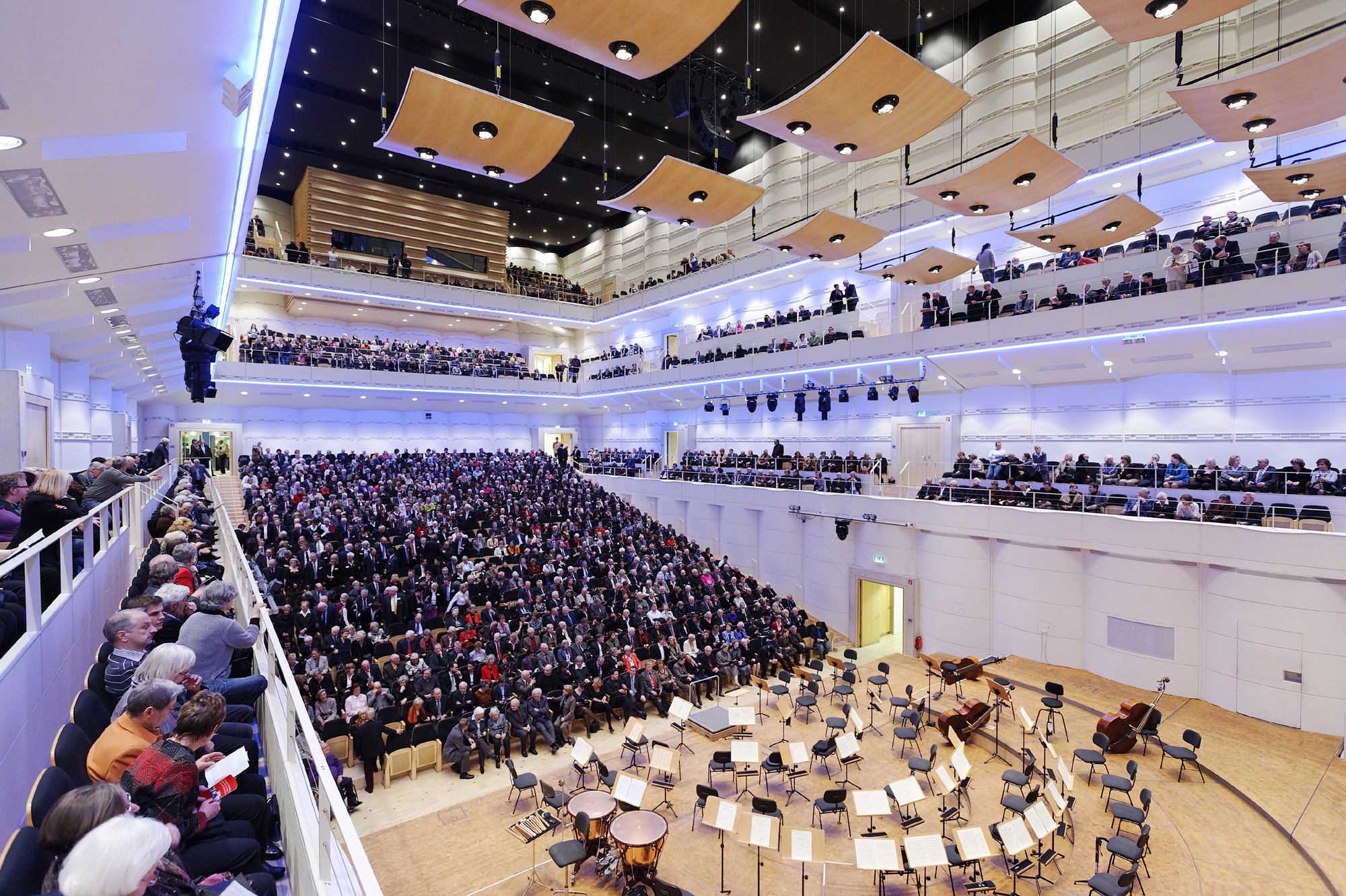 Das Konzerthaus Dortmund mit Publikum. Das gab es schon lange nicht mehr - obwohl die Dortmunder kürzlich eine Studie zu Aerosolen vorgelegt haben. Bild: Mark Wohlrab
