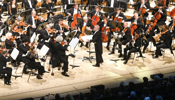 Die Münchner Philharmoniker mit Valery Gergiev. Bild: Tobias Hase