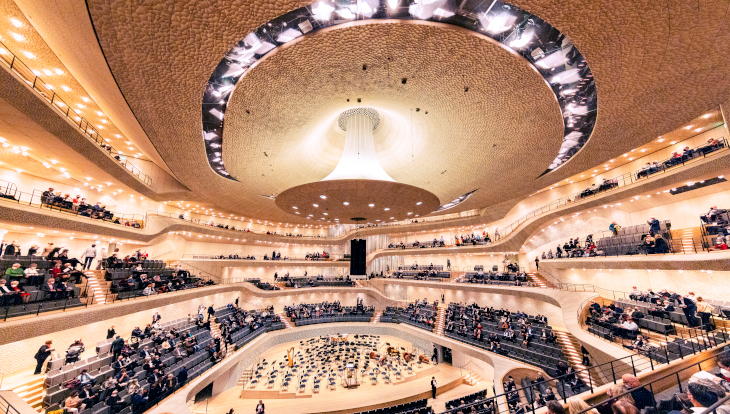 Großer Saal der Elbphilharmonie. Bild: Thies Rätzke