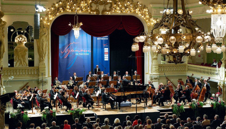 Konzert im Rahmen des Zwickauer Schumann-Wettbewerbs. Bild: Fotoatelier Lorenz