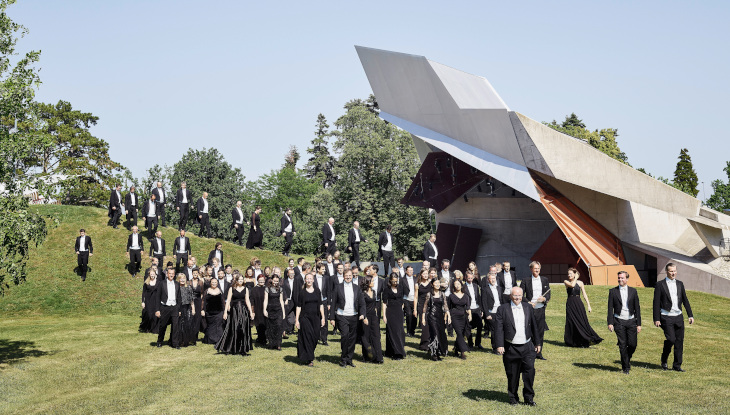 Das Tonkünstlerorchester Niederösterreich in Grafenegg. Foto: Mark Glassner 