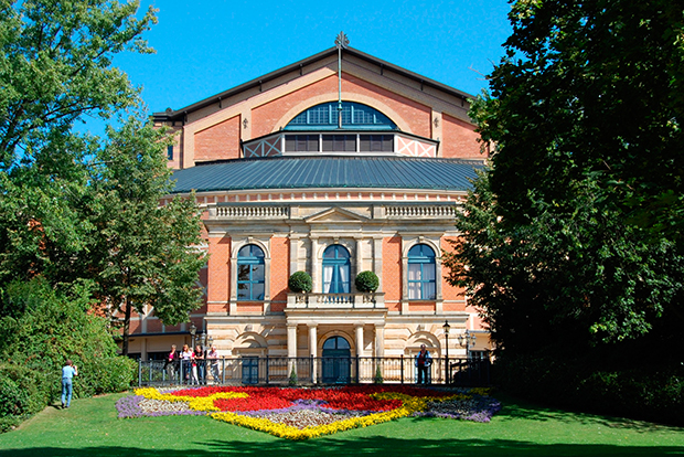 Das Festspielhaus auf dem Grünen Hügel. Foto: BR/Stadt Bayreuth 
