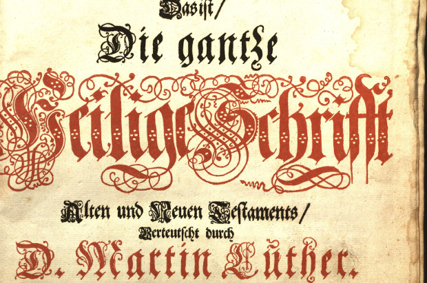 Bach und Luther Merian-Bibel. Foto: Bachmuseum Leipzig