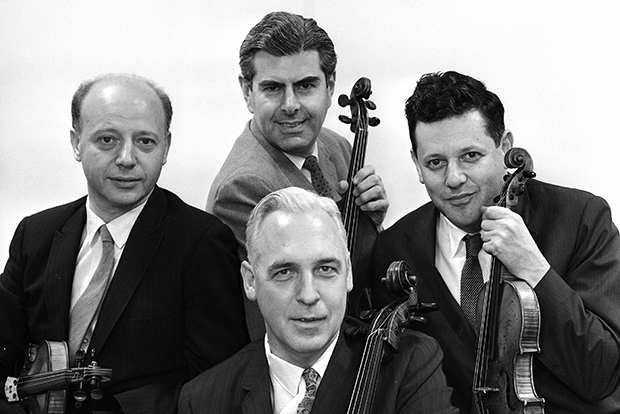 Das Juilliard Quartet mit Robert Mann. Foto: Sony Music Entertainment 