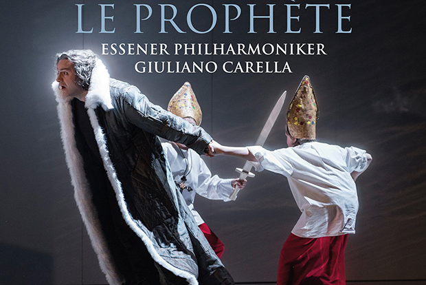 CD-Cover der neuen Aufnahme von „Le Prophète" aus der Essener Oper des Labels OehmsClassics