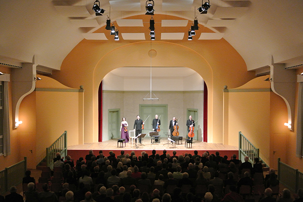 Kammerkonzert im Markus-Sittikus-Saal in Hohenems. Foto: Schubertiade