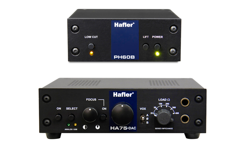 PH60B und HA75-DAC (Bild: Hafler)