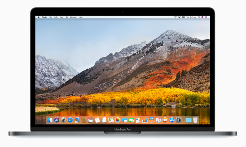 MacBook Pro mit High Sierra (Bild: Apple)