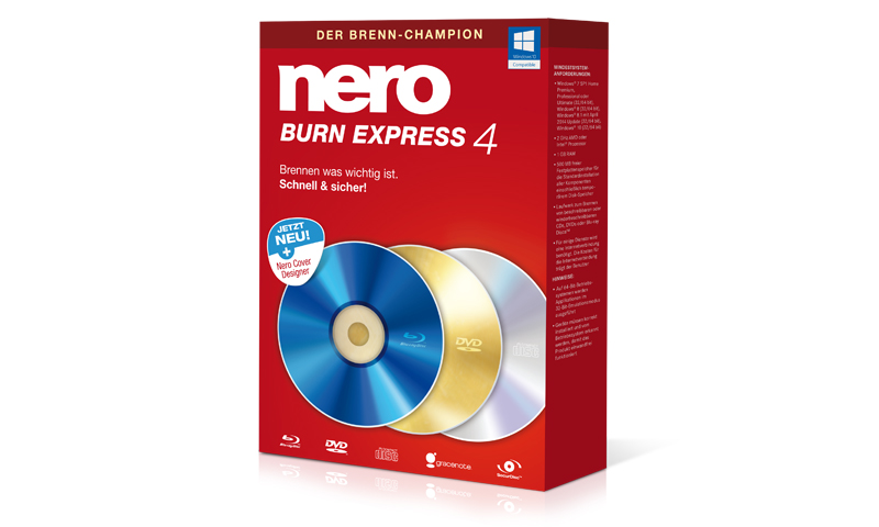 Burn Express 4 (Bild: Nero)