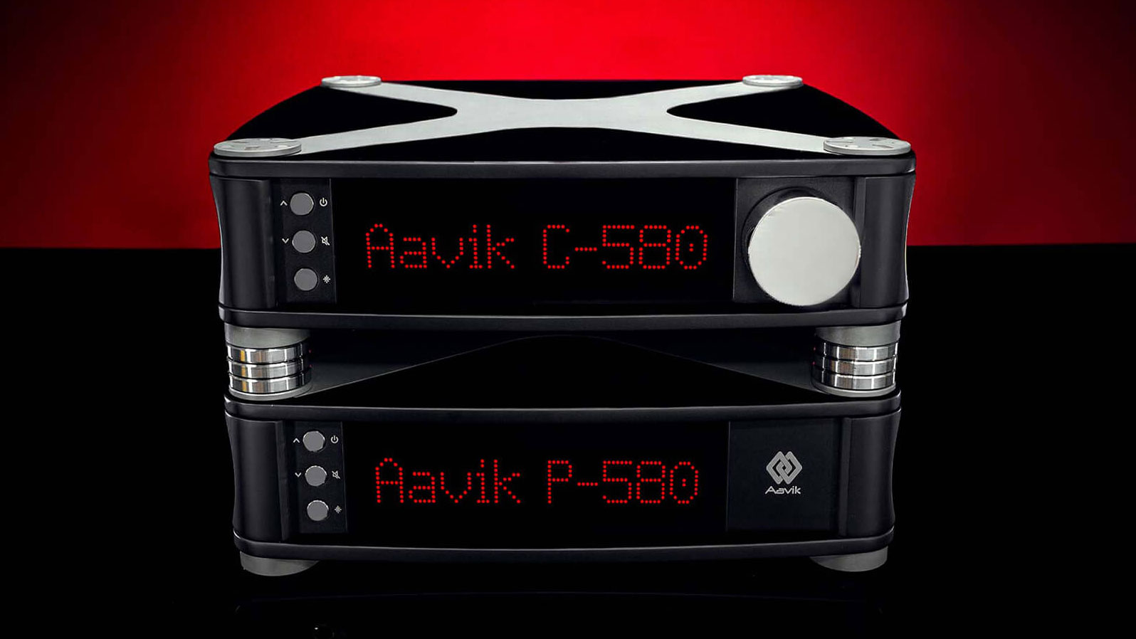 Aavik C-580 und P-580 (Bild: Aavik)