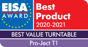 EISA Award Pro-Ject T1 EISA