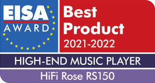 EISA-Award-Logo HiFi Rose RS150